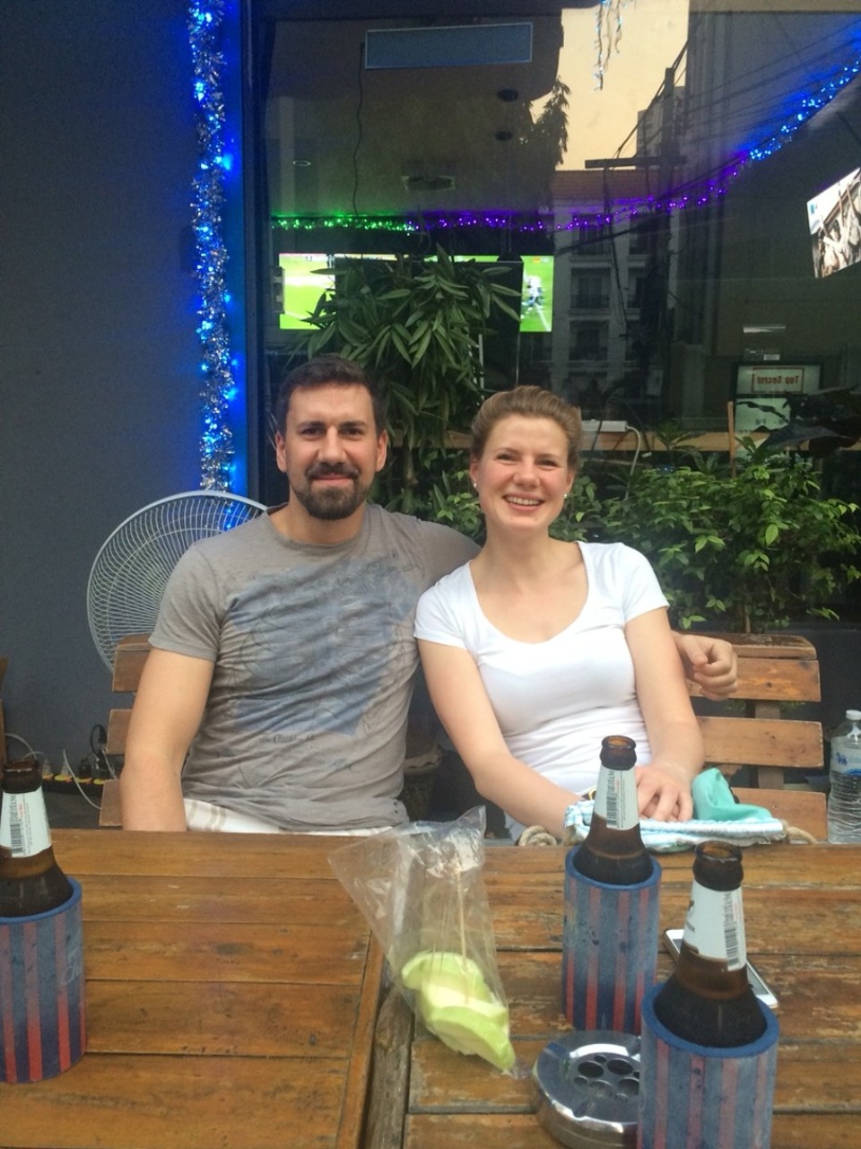Thailand - Bangkok - Wiedersehen mit Max, Bruder von Alex.