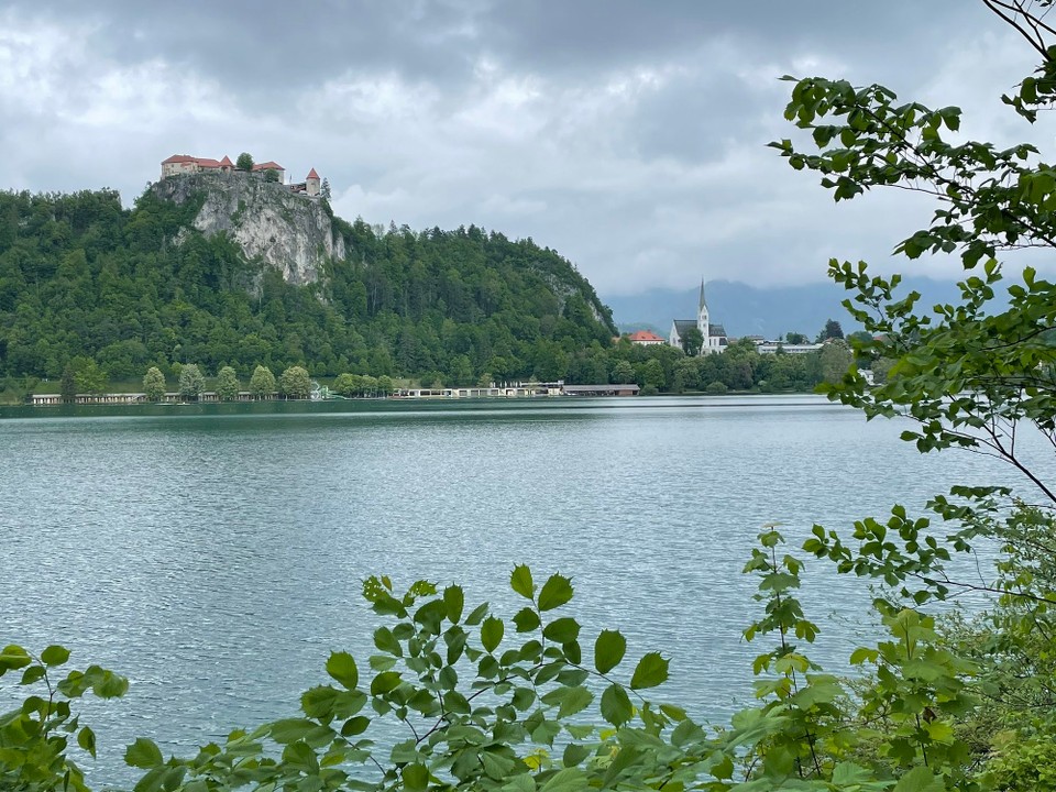 Slowenien - Bled - Burg Bled oberhalb vom See 