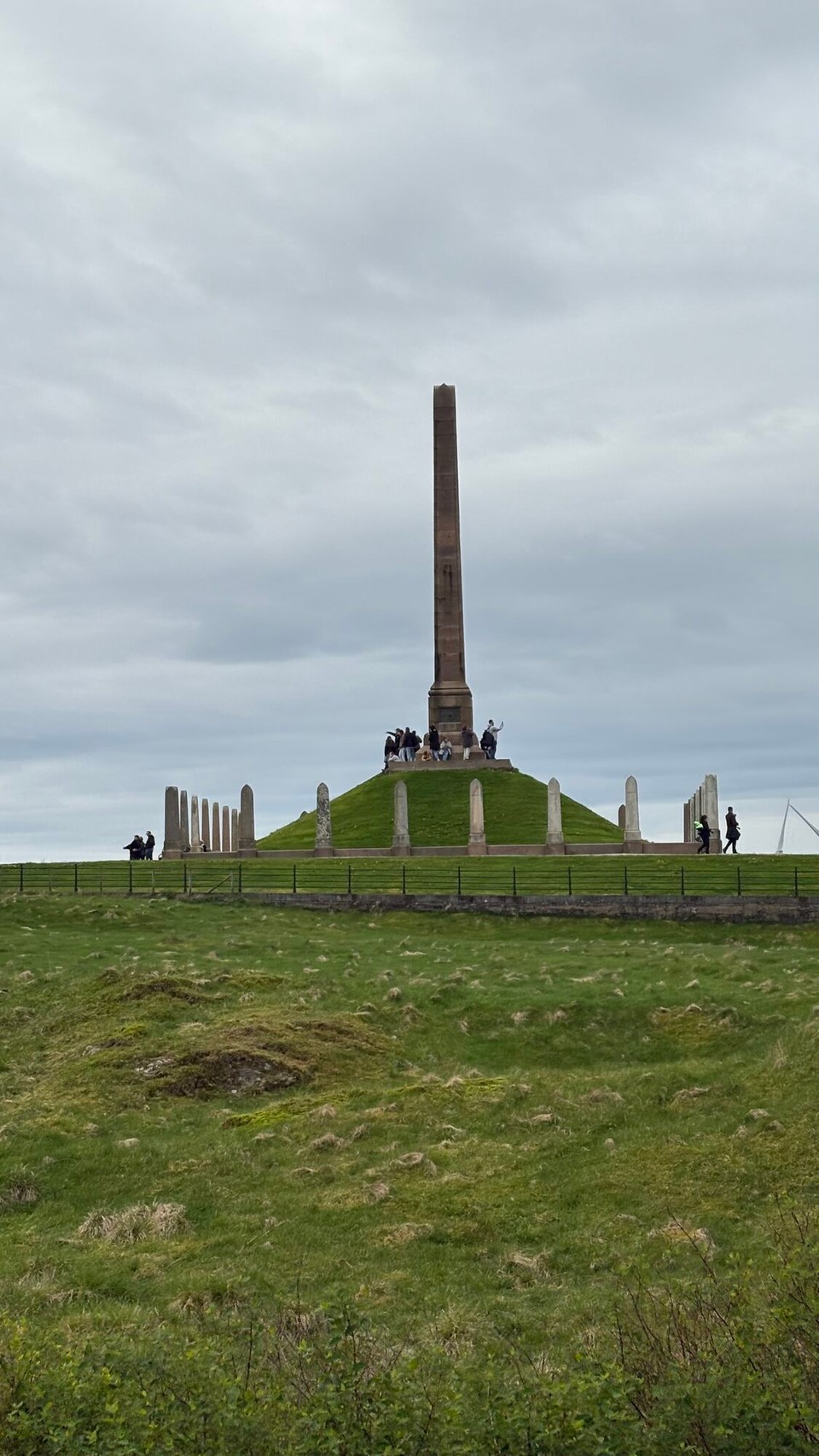 Norwegen - Ålgård - Haraldshaugen Denkmal 