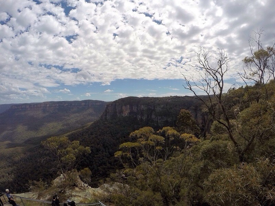 Australien - Katoomba - Nochmals ein letzter Blick auf die wundervollen Blue Mountains bevor es nach Hause geht.