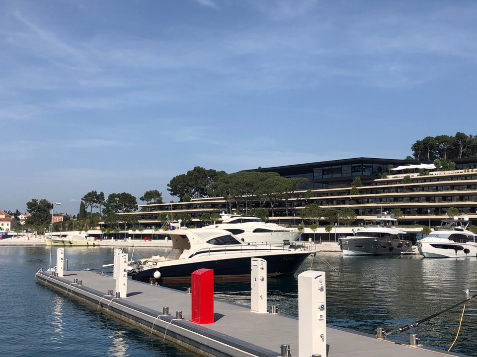 Kroatien - Rovinj - neue Marina 