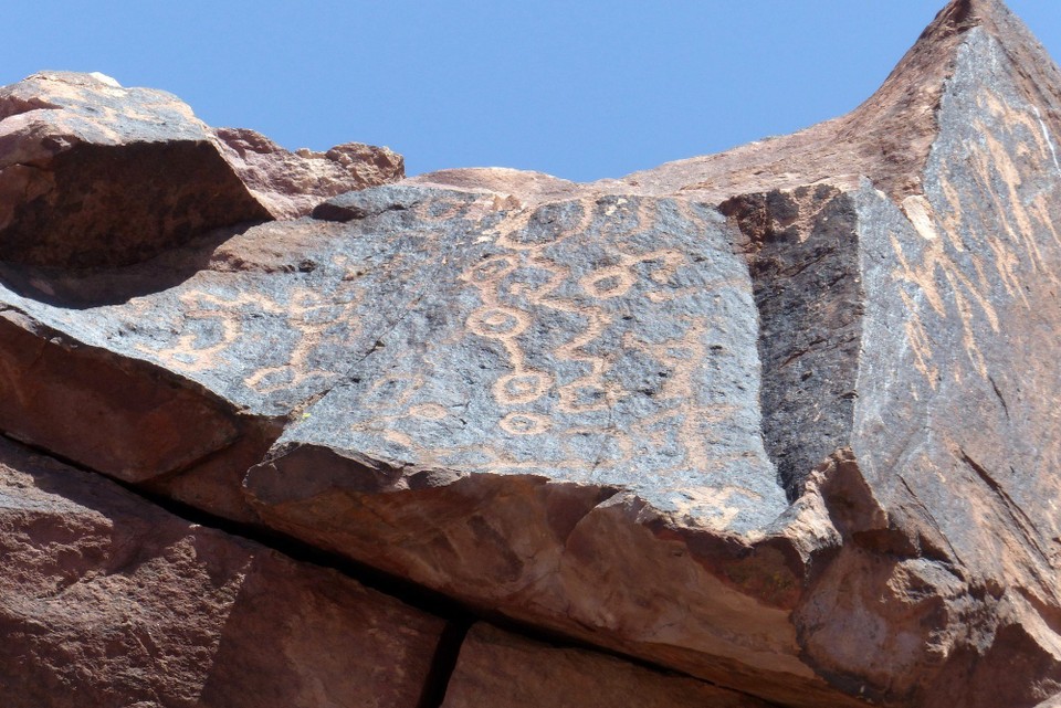 Argentinien - Mendoza - Petroglyphen