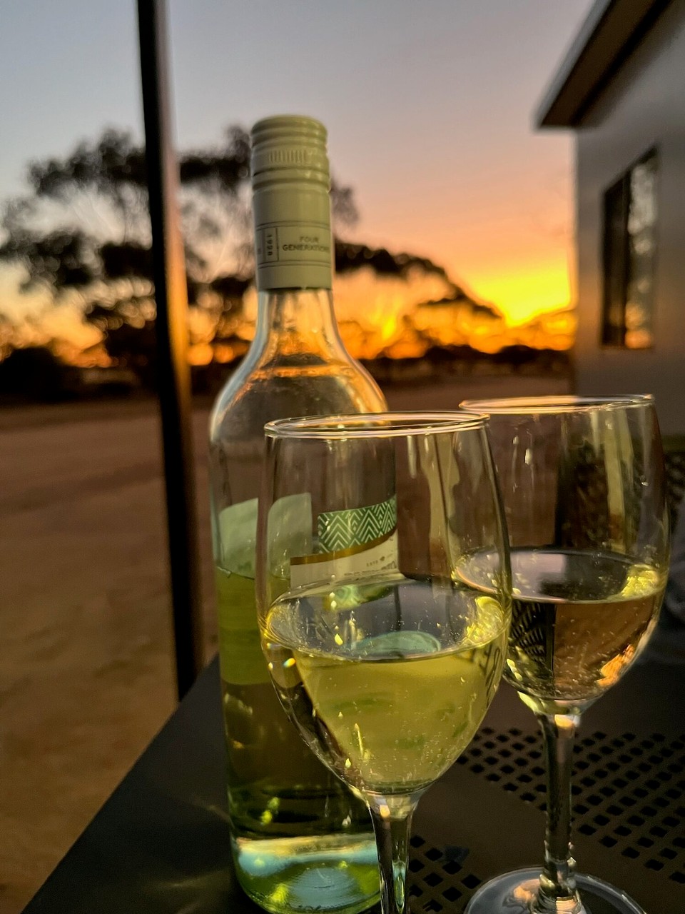 Australien - Hyden - Den Sonnenuntergang genossen.