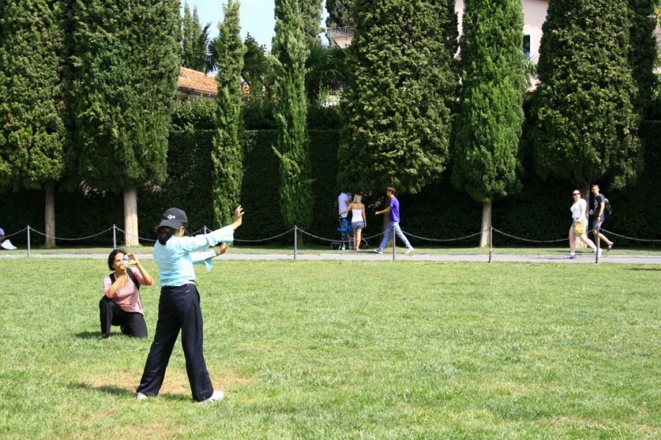 Italy - Pisa - Nein ... kein Tai Chi