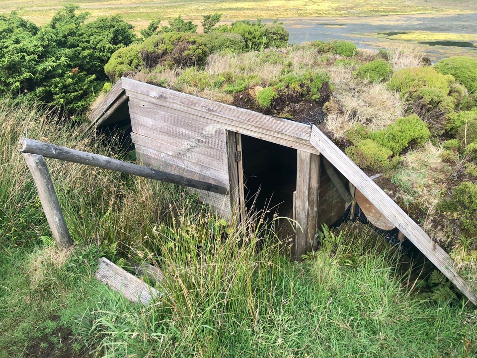 Portugal - Lajes Das Flores - Von diesem Häuschen aus können Vögel beobachtet werden 🐦🔭