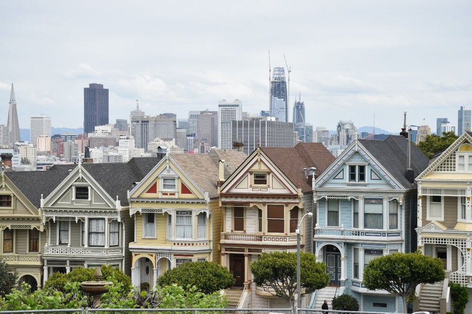 USA - San Francisco - Die "Painted Ladies"