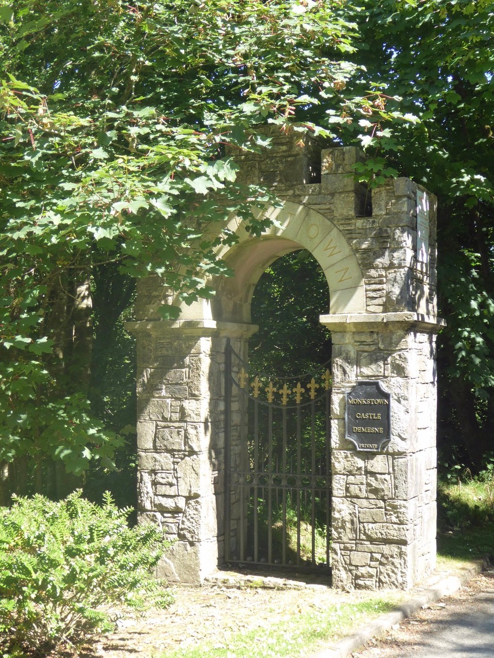 Ireland - Monkstown - …and a gate. 