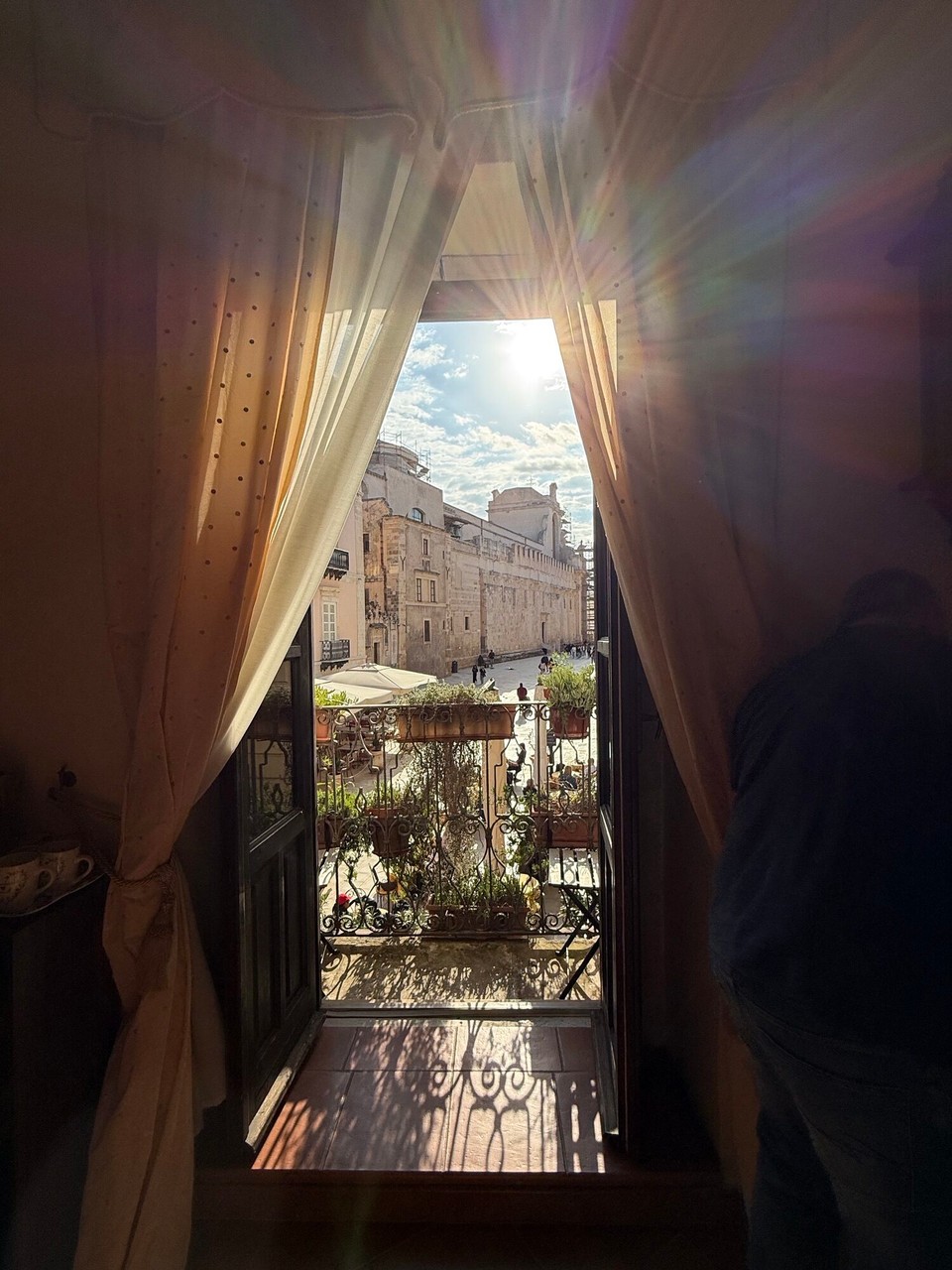 Italien - Syrakus - ….. mit tollem Ausblick