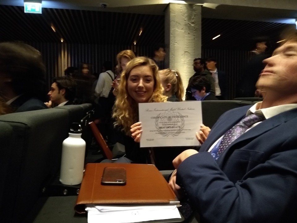 Italy - Rome - Marina:. Best Delegate SOCHUM