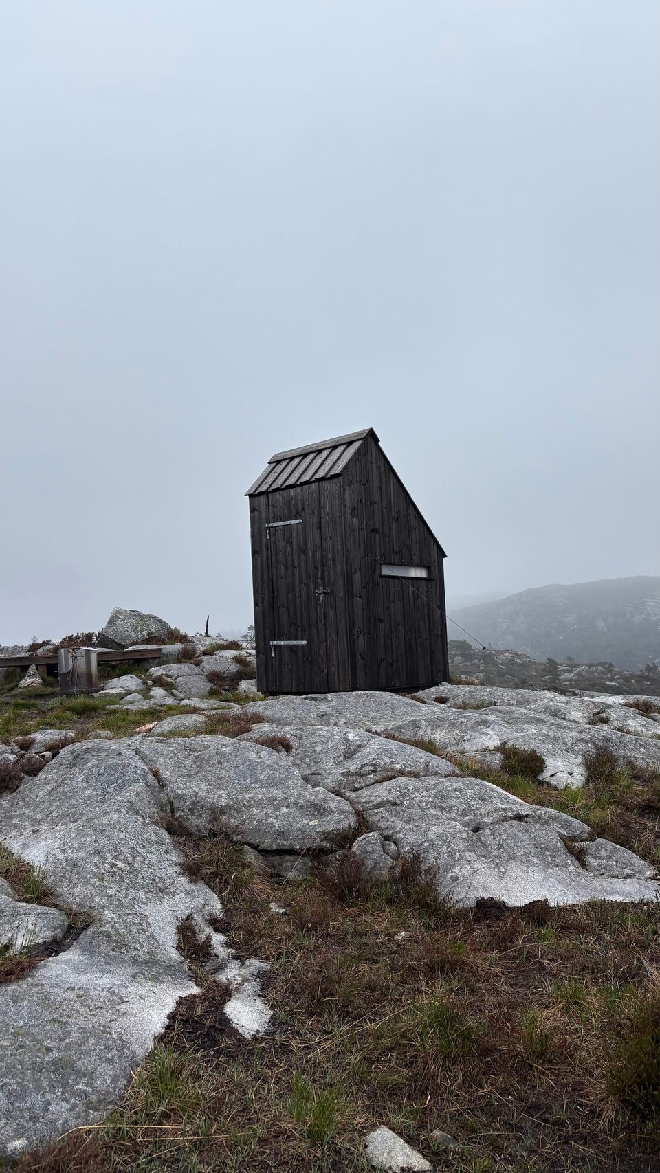 Norwegen - Svortland - natürlich mit Klohäuschen 