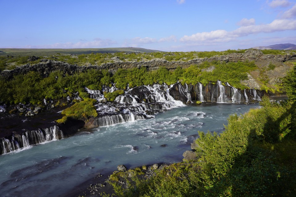 Island - Varmaland - Hraunfossar