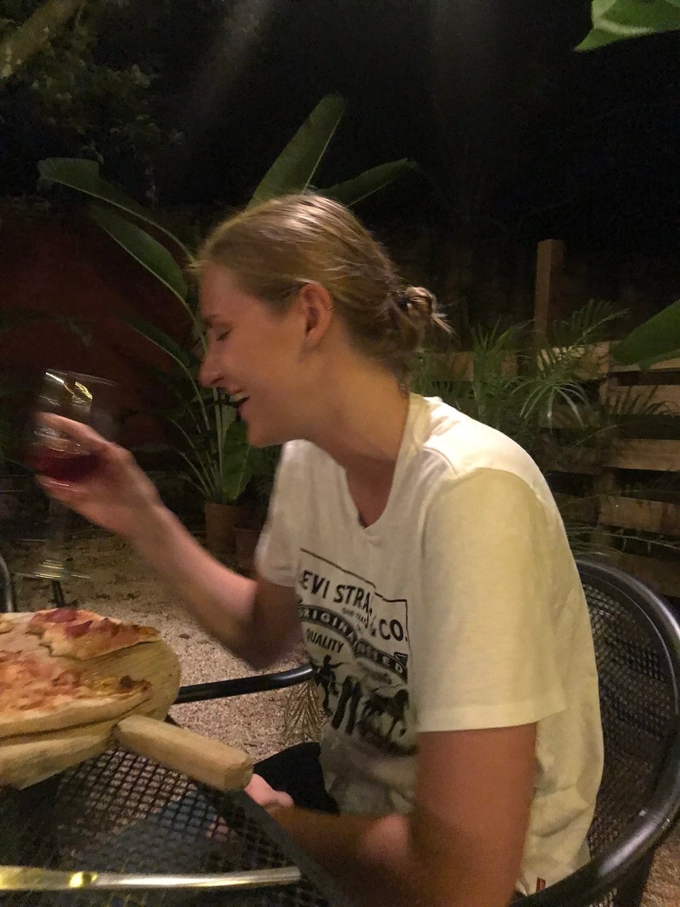 Mexiko - Valladolid - Abendessen mit sehr lustiger Stimmung