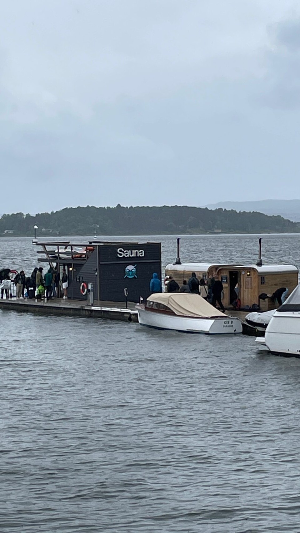 Norwegen - Oslo - Sauna auf dem Wasser