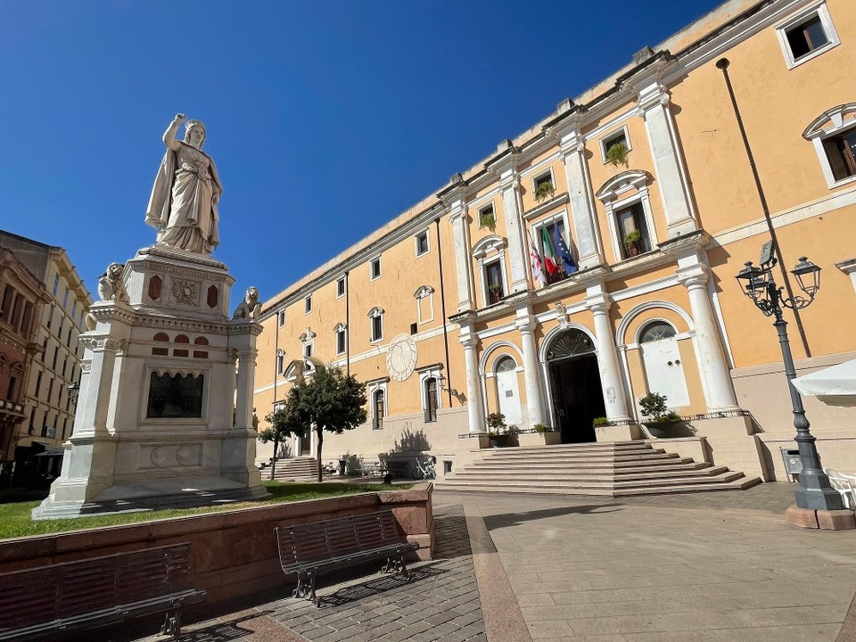 Italien - Oristano - Statue von Eleonora d‘Arbitea