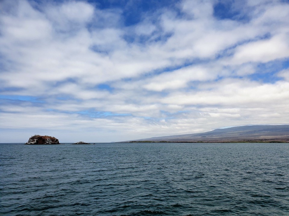 Ecuador - Santiago Island - View over Santiago Island