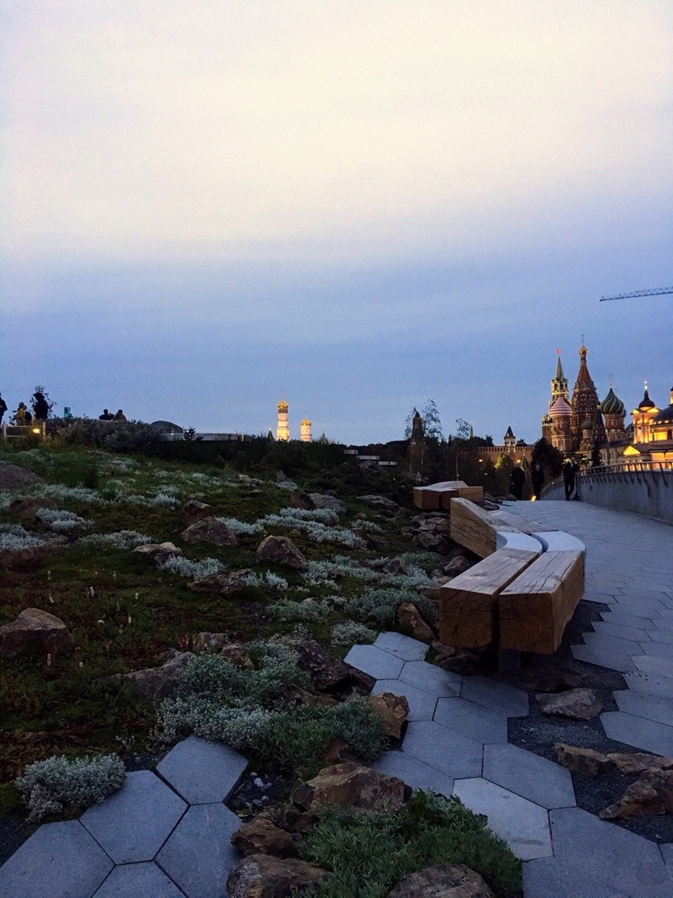 Russia - Moscow - Zaryadye Park.