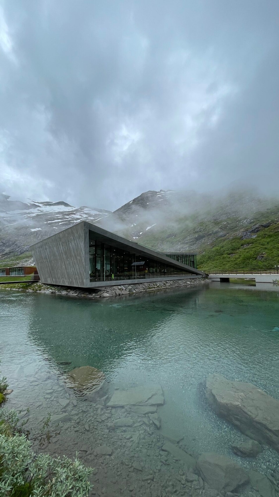Norwegen - Åndalsnes - Visitor Center am Trollstigen