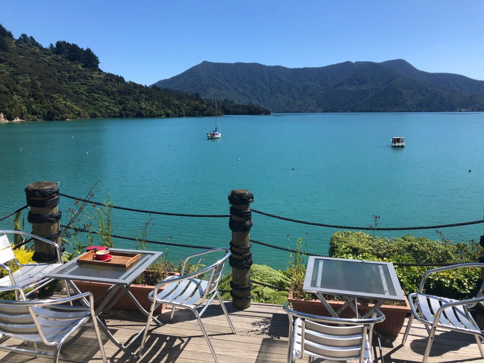 Neuseeland - Te Mahia - Verdiente Mittagspause zurück im Hotel