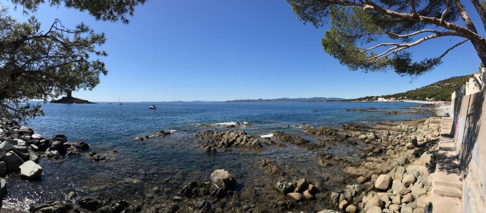 Frankreich - Plage de Le Dramont - Iles d‘Ore