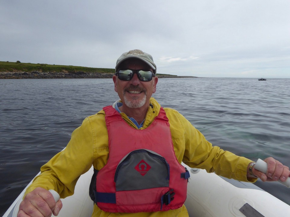 Ireland - Kilmore Quay - Rowing over to Great Saltee.