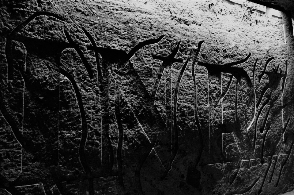 Colombia - Zipaquirá - Beginn des Kreuzweges.  Jesus wird zum Tode verurteilt.