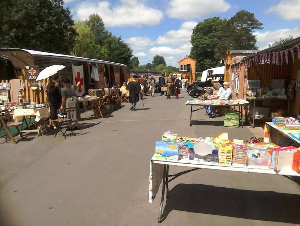 United Kingdom - Shifnal - 1940s gathering