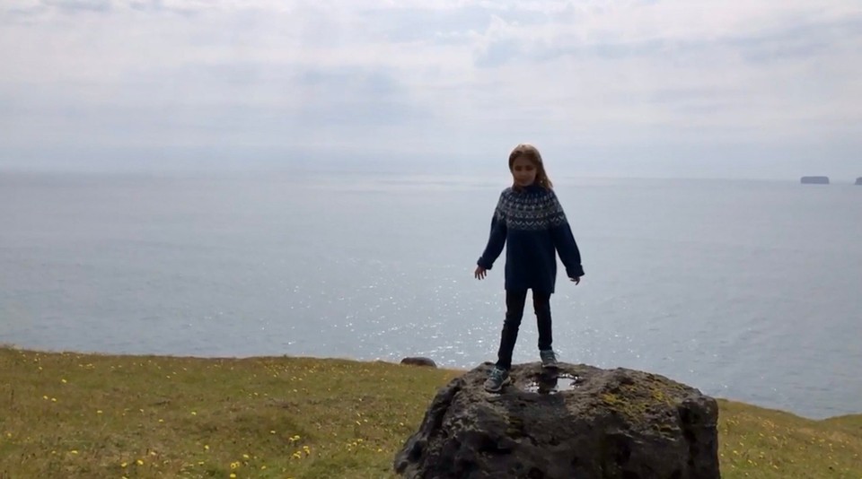 Island - Vestmannaeyjar - Klettern geht hier natürlich immer bestens…