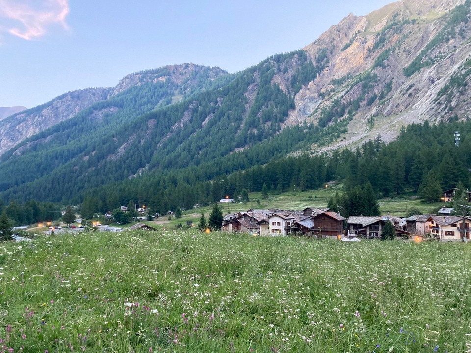 Italien - Cogne - Valnontey am Abend
