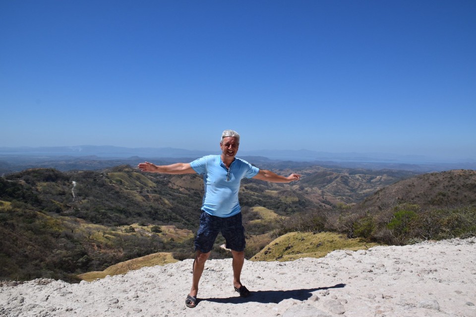 Costa Rica - Nicoya - Der Wind ist so stark im Gebirge, dass ich dachte abzuheben.