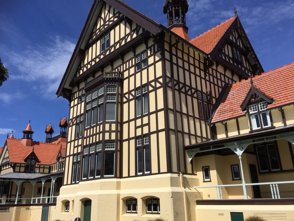 Neuseeland - Waimangu - Kurhaus 