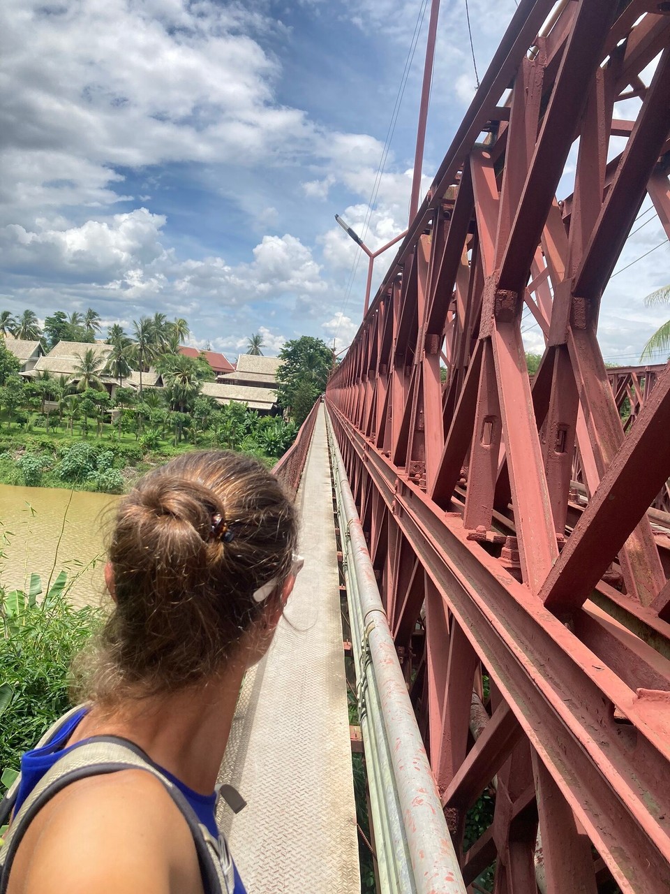Laos - Luang Prabang - Old French Bridge