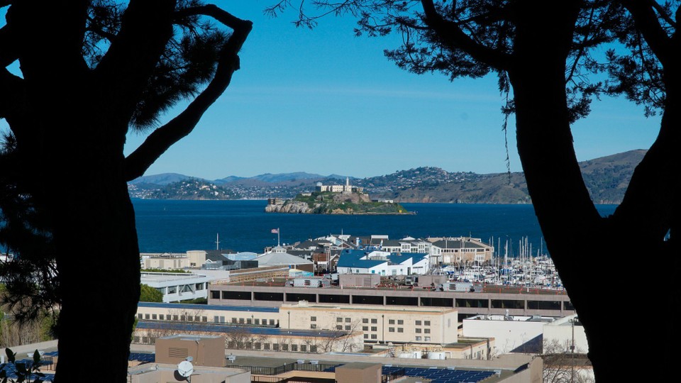 USA - San Francisco - Blick über die Bucht.