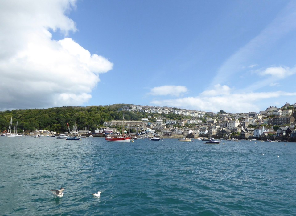 United Kingdom - Fowey - At the top of Polruan Hill stands St Saviour’s Ruin which dates from the 8th century.  Built on a site first occupied by St Ruan, after whom Polruan is named, it was equipped with bells. A landmark for ships and a good lookout point.