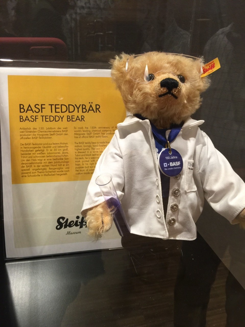  - Germany, Giengen, Margarete Steiff Museum - 150th Year Event designed bear