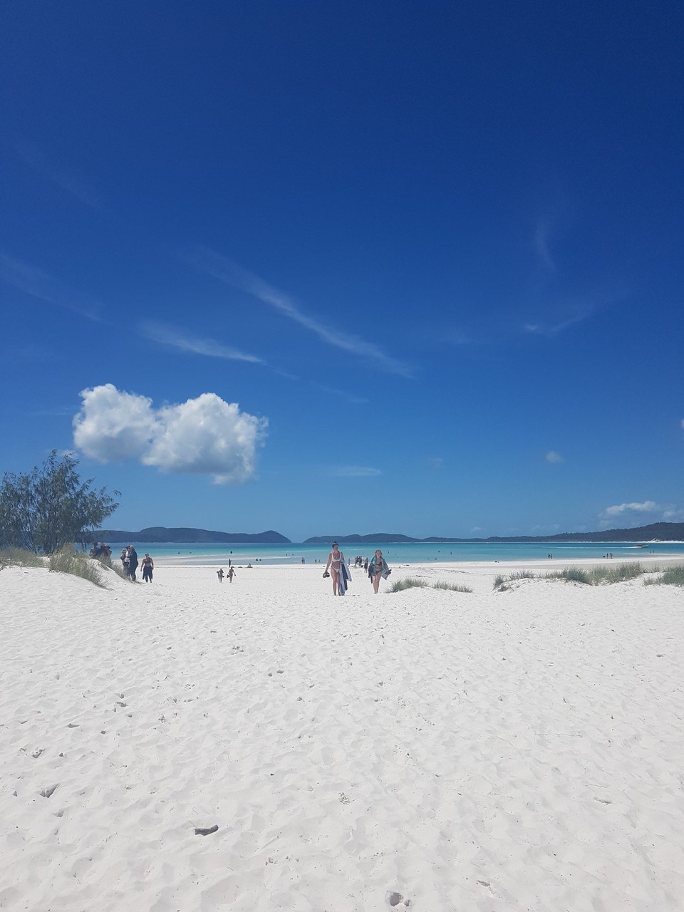 Australia - Whitsundays - White Haven Beach.