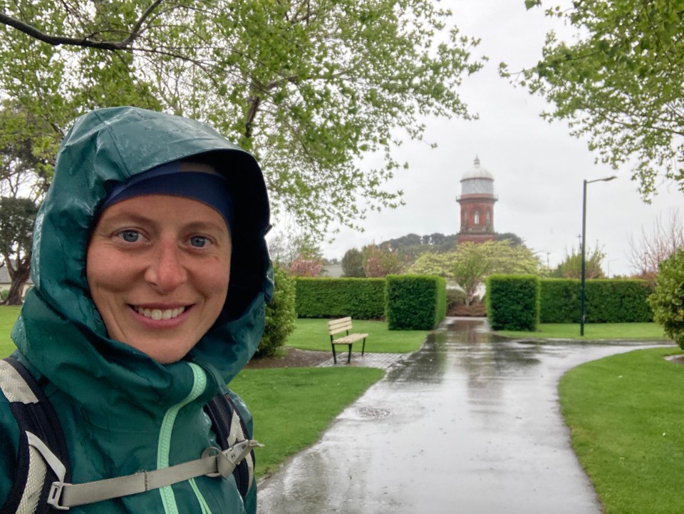 Neuseeland - Invercargill - Und auch bei Regen kann ich mir die Stadt anschauen - werd ich eben ein bisschen nass 🤪😅