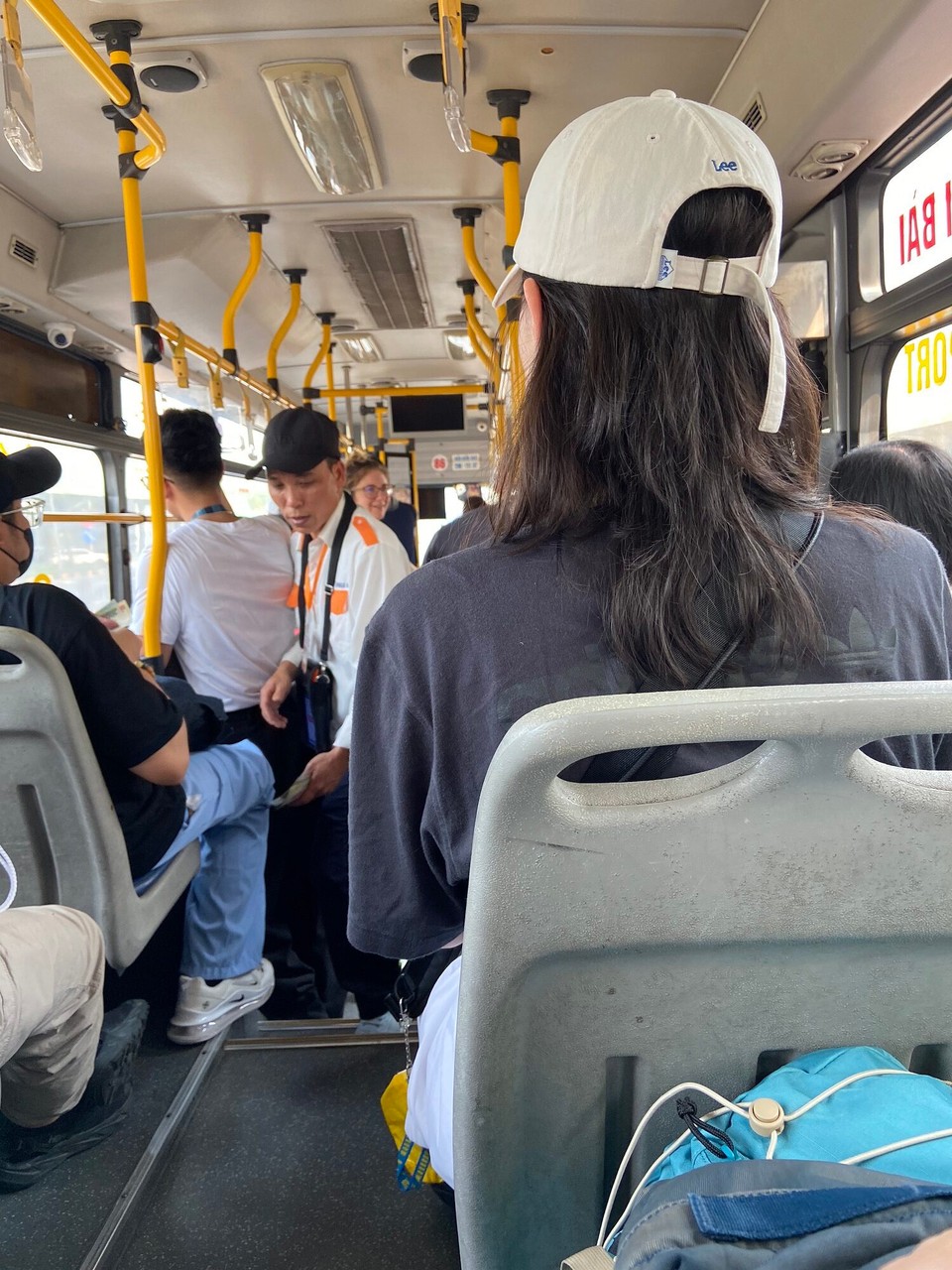 Vietnam - Hanoi - There are shuttle buses from Hanoi international airport to Hanoi city center (Hanoi Station). It costs 45,000 VDN (9 RM) each. The bus route can be found on internet. The bus driver won’t announce the stop. So you have to figure out where to take off. 