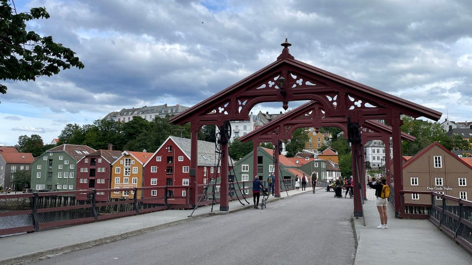 Norwegen - Trondheim - Alte Stadtbrücke