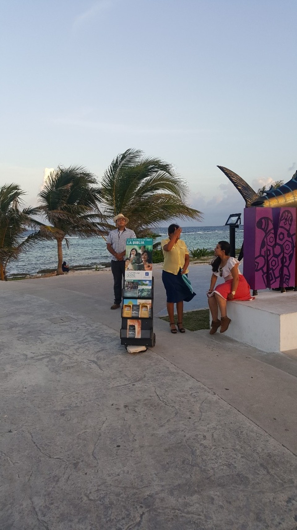 Mexiko - Mahahual - Ach ja unsere Freunde auf unserer Reise waren auch wieder am Start.  