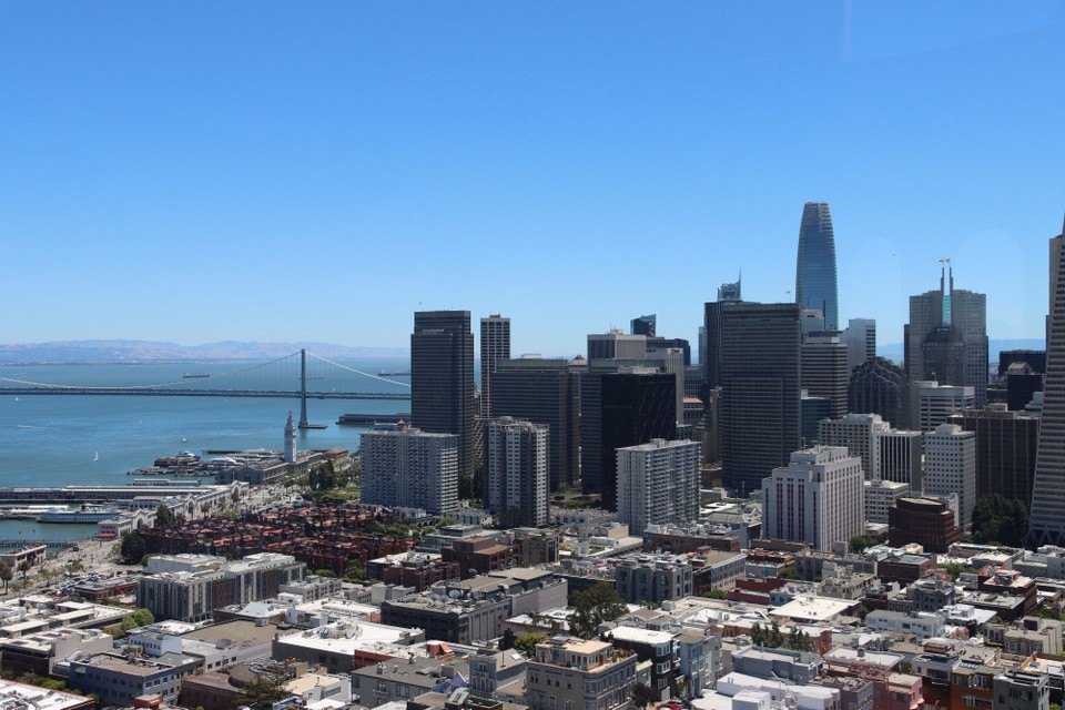 USA - San Francisco - San Francisco: Blick vom Coit Tower