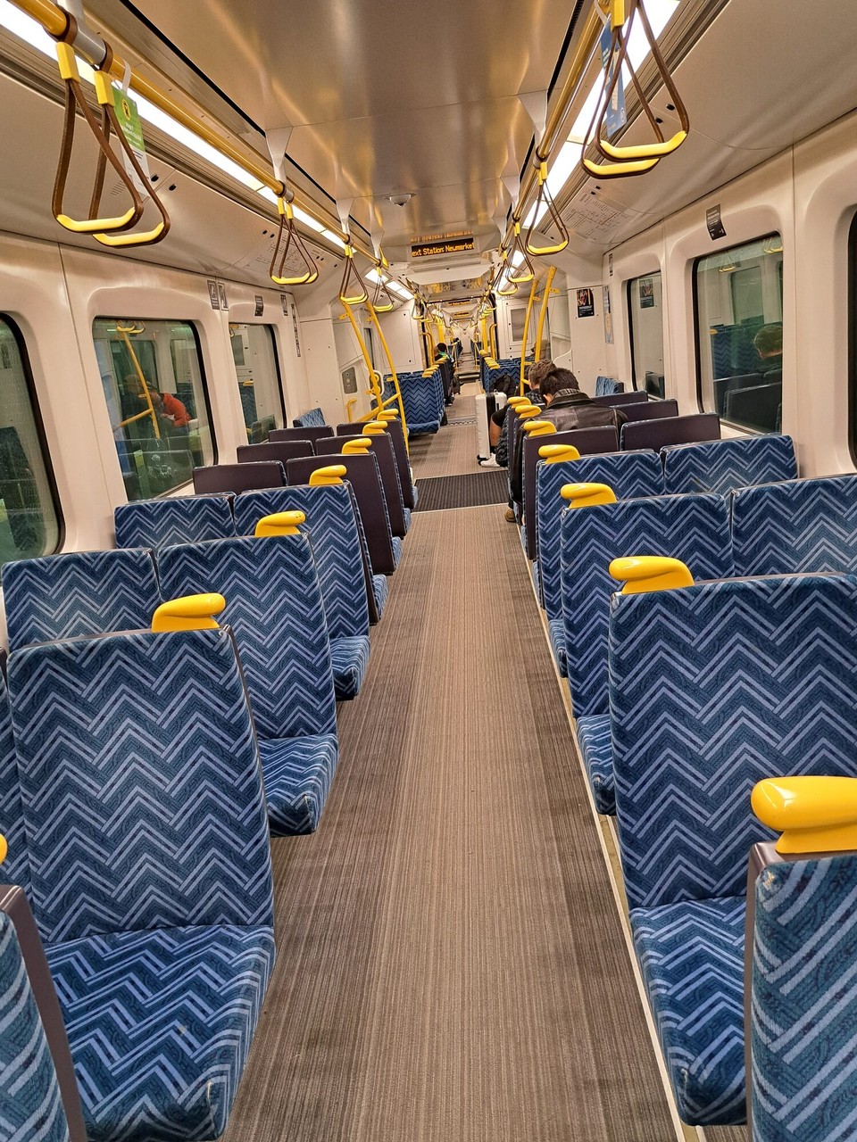 Neuseeland - Auckland - Im Zug nach Newmarket 