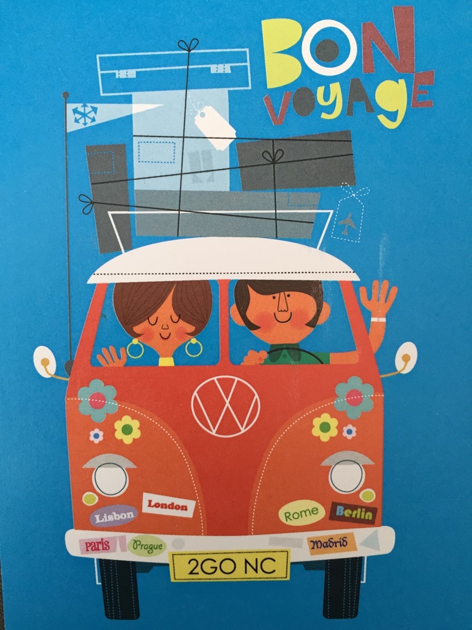 Netherlands - Haarlem - Kijk, Eva en Ramón vonden ons alvast als ansichtkaart vereeuwigd! 