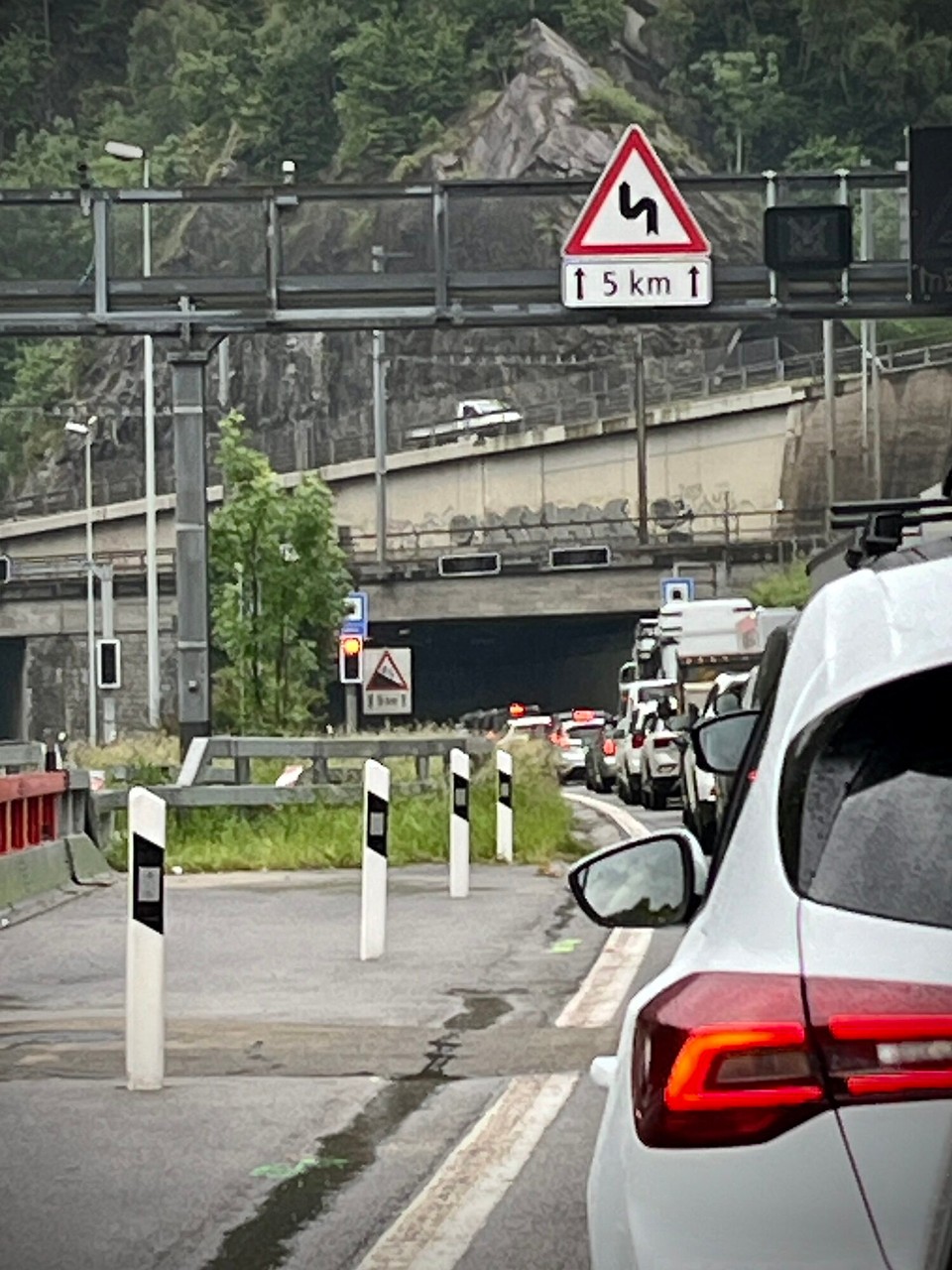 Frankreich - Saint-Véran - Und schon werden wir mit unserer Euphorie gebremst. Zum Glück nicht allzu lange!