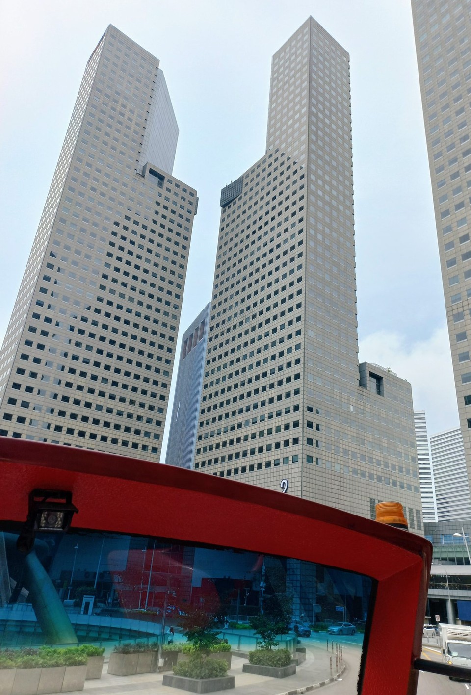 Singapur - unbekannt - Mit dem Big Bus unterwegs.
