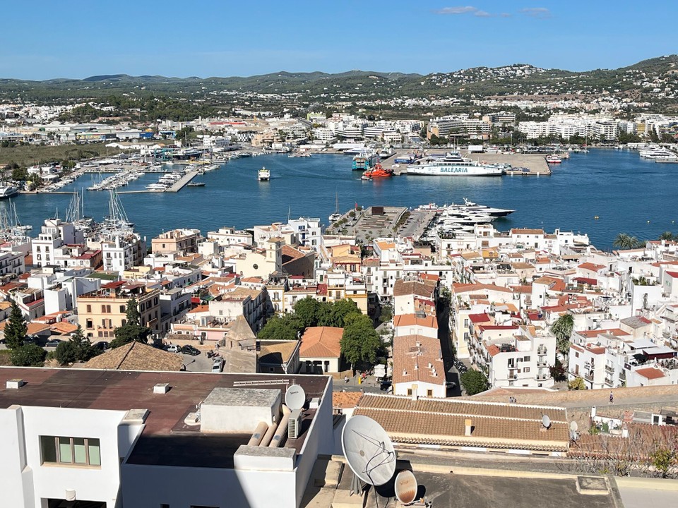 Spanien - Ibiza - Blick von der Festungsmauer