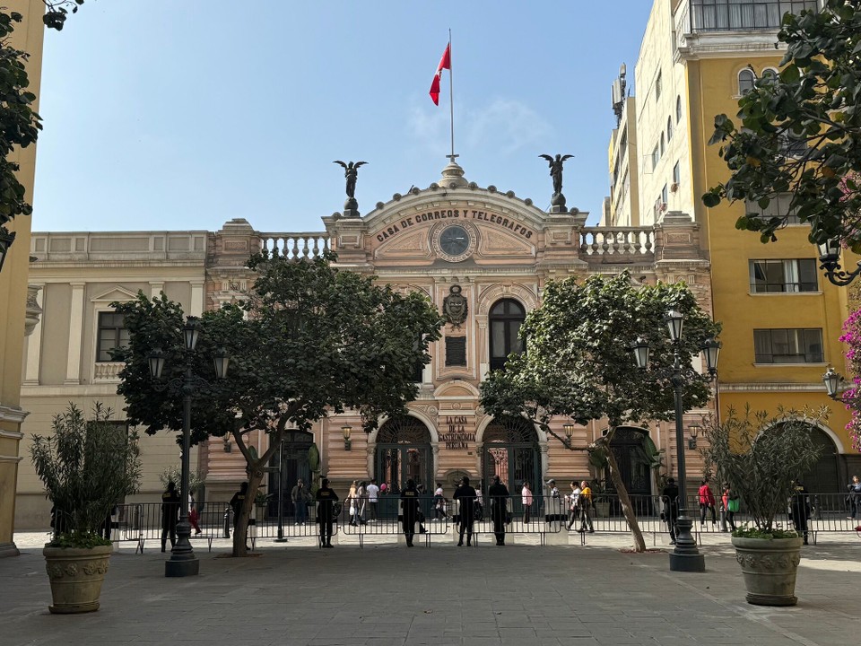 Peru - Lima - Alter Bahnhof der Andenbahn