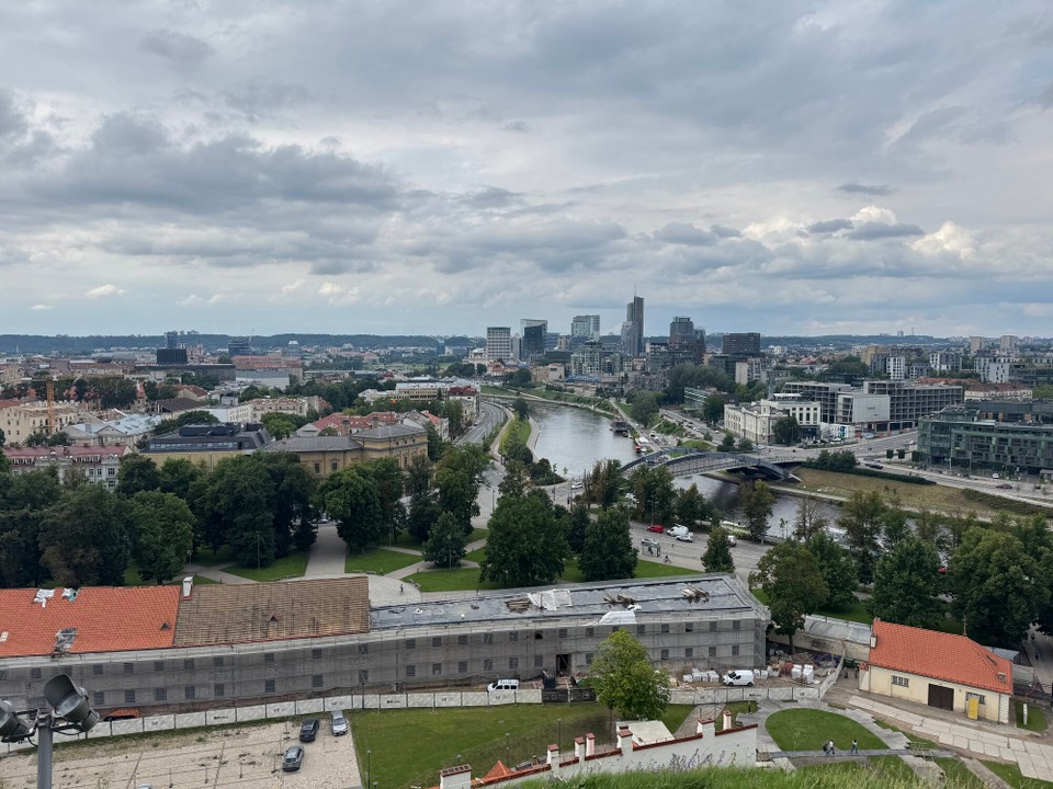 Litauen - Vilnius - Blick von oben 