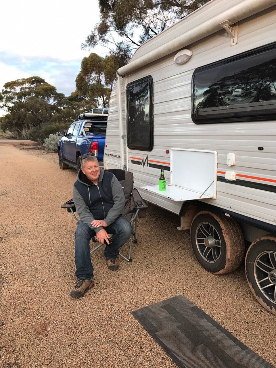  - Australia, Southern Cross - Kickin back after a long drive..