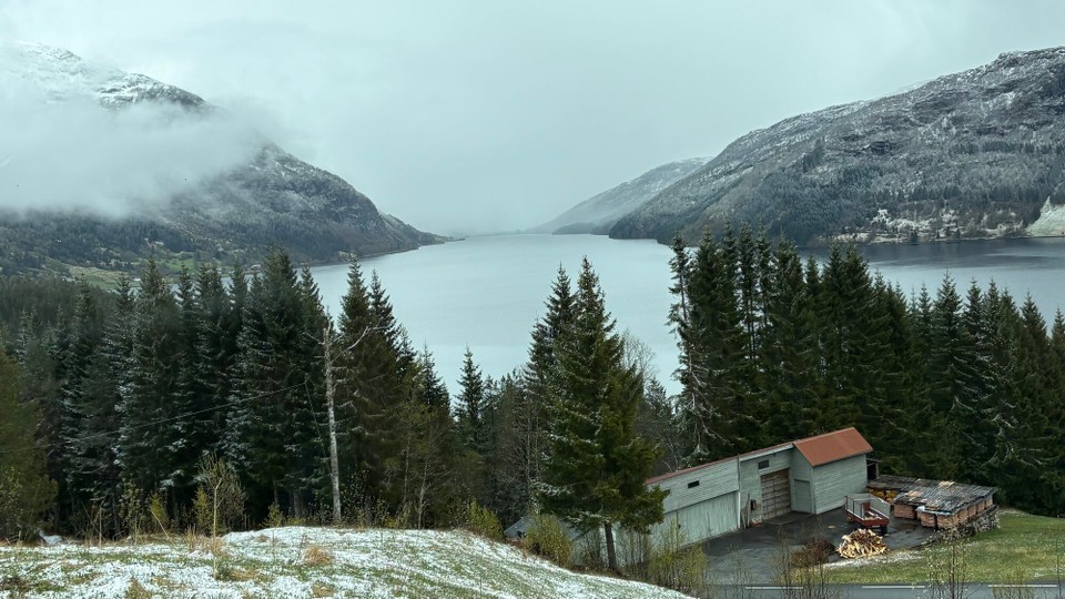 Norwegen - Briksdalsbre - Fjordblick