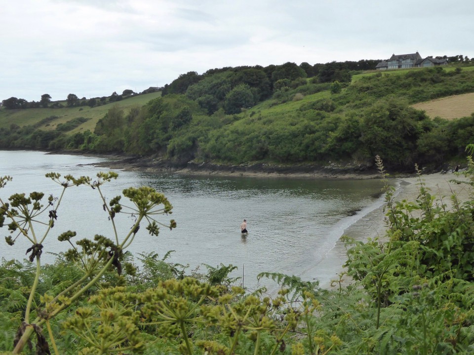 Ireland - Kinsale - We did find the beach though, and a very convenient path back to the marina!